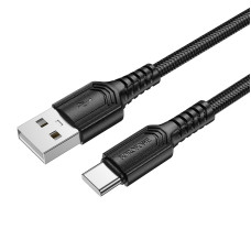 Cablu Borofone BX116 Certain charging data cable Type-C [Black]