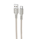 Кабель Borofone BX116 Certain charging data cable Type-C [Gray]