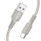 Кабель Borofone BX116 Certain charging data cable Type-C [Gray]