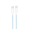 Cablu Borofone BX117 Source 60W charging data cable C to C [Blue]