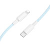 Cablu Borofone BX117 Source PD charging data cable iP [Blue]