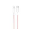 Cablu Borofone BX117 Source PD charging data cable iP [Pink]