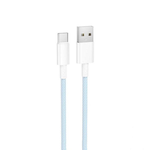 Кабель Borofone BX117 Source charging data cable Type-C [Blue]