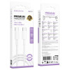 Cablu Borofone BX117 Source 60W charging data cable C to C [White]