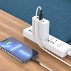 Кабель Borofone BX86 Advantage silicone charging data cable for iP [White]