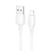 Кабель Borofone BX93 Super power charging data cable iP [White]