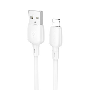 Кабель Borofone BX93 Super power charging data cable iP [White]