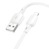 Кабель Borofone BX93 Super power charging data cable iP [White]