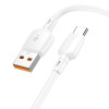 Кабель Borofone BX93 Super power 27W charging data cable Type-C [White]
