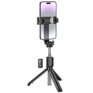Selfie stick Borofone BY11 Happy live broadcast holder [Black]