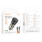 Incarcator auto Borofone BZ24 Clever PD20W (C to iP) [Transparent-Black]