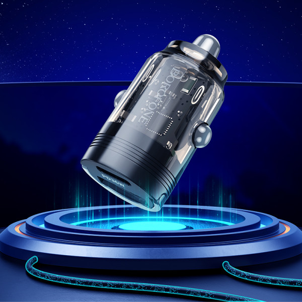 Incarcator auto Borofone BZ29A 36W [Transparent-Black]