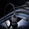 Incarcator auto Borofone BZ31A Solid dual-port car charger set(iP) [Black]