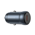 Incarcator auto Borofone BZ32 Fresh single port PD30W car charger [Metal Gray]