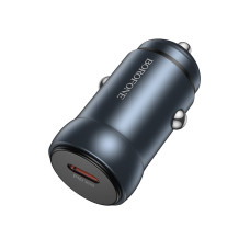 Incarcator auto Borofone BZ32 Fresh single port PD30W car charger [Metal Gray]
