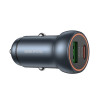 Автозарядка Borofone BZ32A Fresh PD30W+QC3.0 car charger [Metal Gray]