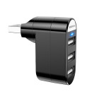 Adaptor Hoco HB1 USB to 3*USB  [Black]