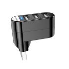Adaptor Hoco HB1 USB to 3*USB  [Black]