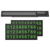 Placa auto cu numar de telefon Borofone FC3 Ronny can hidden parking sign [Black]