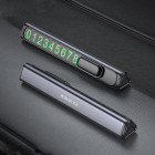 Авто табличка с номером телефона Borofone FC3 Ronny can hidden parking sign [Black]