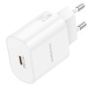 Incarcator de retea Borofone BA82A single port (PD25W) [White]