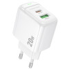 Incarcator de retea Borofone BAS44A charger (PD20W+QC3.0) [White]