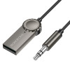 FM Модулятор BC56 AUX BT receiver with cable [Grey]
