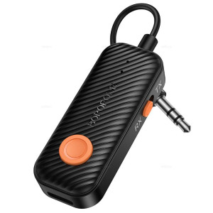 BT Transmitter Borofone BC62 Walker AUX BT audio receiver/transmitter [Black Star]