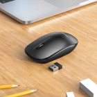 Mouse pentru laptop BG14 Planet 2.4G business wireless mouse [Black]