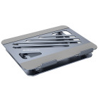 Настольная подставка Borofone BH115 Plus Vito metal notebook stand [Gray]