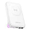 Power Bank Borofone BJ83 Ocean 22.5W+PD20W magnetic power bank with telescopic lamp and holder(10000mAh) [White]