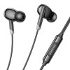 Casti Borofone BM92 Refined universal earphones with microphone [Black]