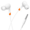 Casti Borofone BM92 Refined universal earphones with microphone [White]