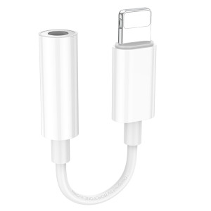 Adapter Borofone BV21Genuine iP to 3.5 digital audio converter [White]