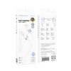Cablu Borofone Borofone BX106 Charge charging data cable Type-C [White]