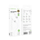 Cablu Borofone BX106 Charge PD charging data cable iP [White]