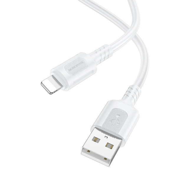 Cablu Borofone BX111 Charge charging data cable iP [White]