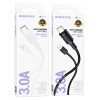 Cablu Borofone BX111 Charge charging data cable Type-C [White]