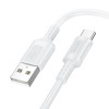Cablu Borofone BX111 Charge charging data cable Type-C [White]