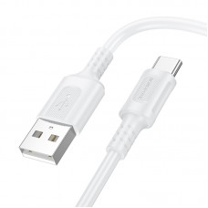 Cablu Borofone BX111 Charge charging data cable Type-C [White]