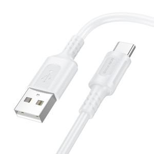 Cablu Borofone BX111 Charge charging data cable Type-C [White]