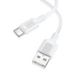 Cablu Borofone BX111 Charge charging data cable Type-C [White]