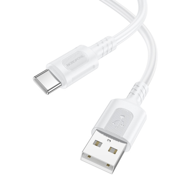 Cablu Borofone BX111 Charge charging data cable Type-C [White]