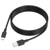 Cablu Borofone BX113 Lenny silicone charging data cable Type-C (L=1M) [Black]
