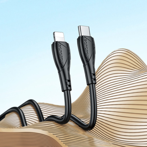 Кабель Borofone BX121 Energy PD27W charging data cable iP [Black]