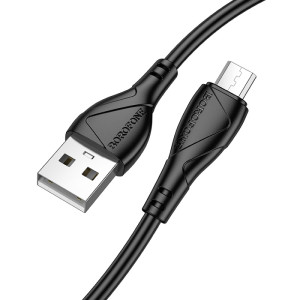 Cablu Borofone BX121 Energy charging data cable Micro [Black]