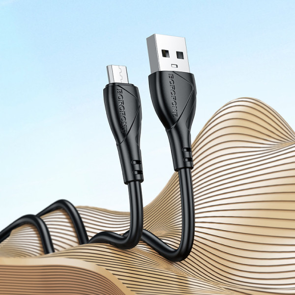 Cablu Borofone BX121 Energy charging data cable Micro [Black]