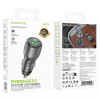 Incarcator auto Borofone BZ30 Absolute PD30W+QC3.0 car charger (1C1A) [Transparent-Black]