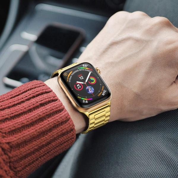 Ремешок Goospery Metal Band Apple Watch (40 mm) [Gold]