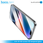 Sticla protectoare Hoco 3D full screen HD tempered glass for iPhone 15 (A36) [Black]